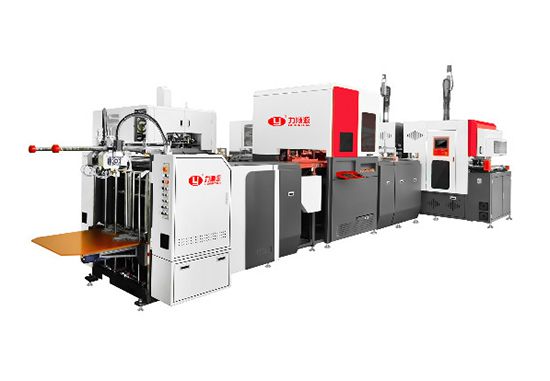 Máquina para Fabricar Cajas Rígidas, de Alta Velocidad 2 en 1 LY-3000CQ