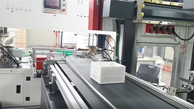 Prensadora de Cajas Rígidas, Doble Estación LY-480 YPJ