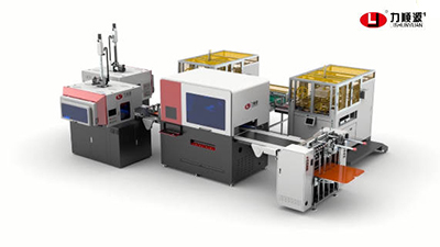 Máquina para Fabricar Cajas Rígidas, 2 en 1 LY-HB3000CZ